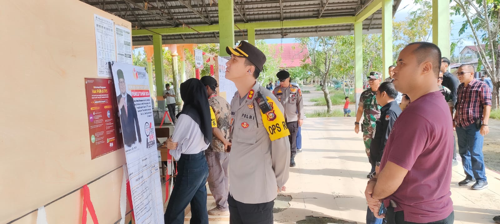 AKBP Andrian: Pemilu di Rokan Hilir Berjalan Damai
