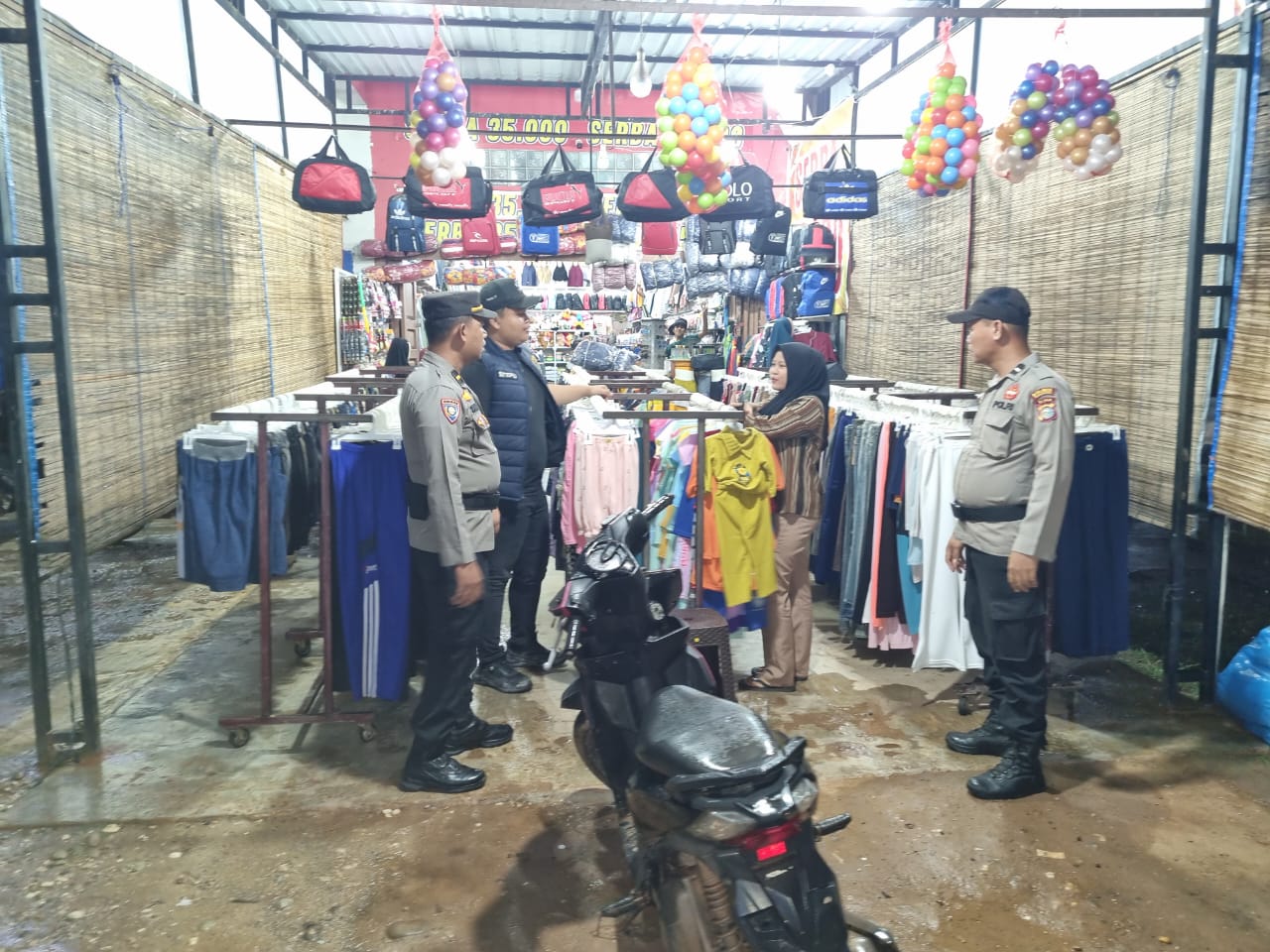 Polsek Bangko Pusako Gencarkan Patroli, Wujudkan Keamanan dan Ketertiban Masyarakat