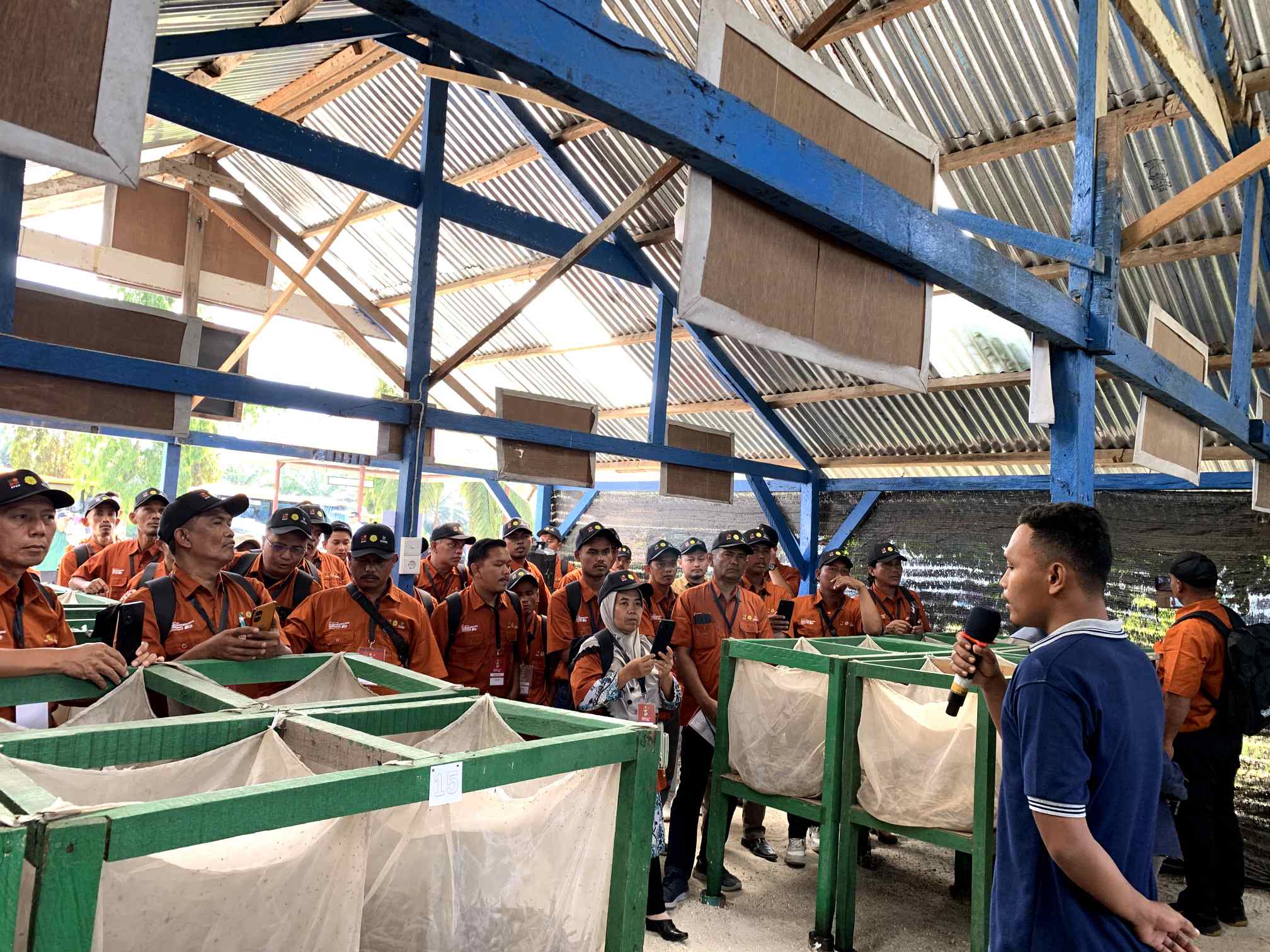 Belajar dari Lapangan, Petani Swadaya Riau Antusias Ikuti Pelatihan Sarana Prasarana Perkebunan Sawit