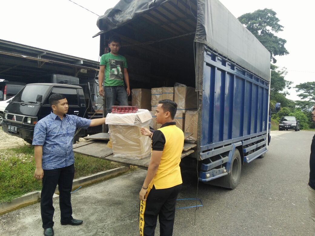 Mobil Pembawa Rokok Ilegal diamankan Polisi di Kuansing