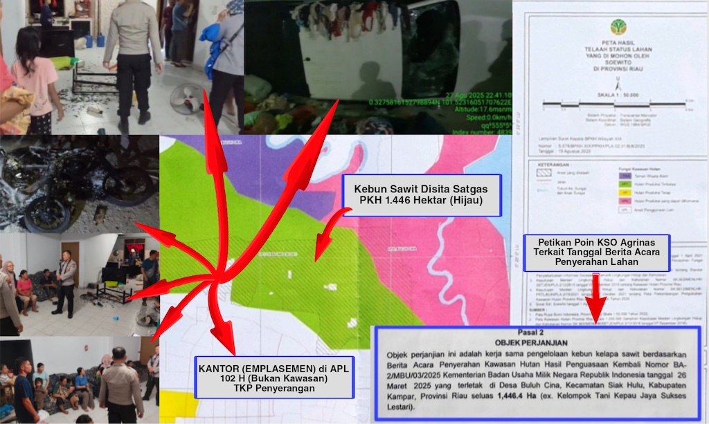 Poktan Kepau Jaya Bantah Fitnah, Klaim Jadi Korban Penyerangan Brutal