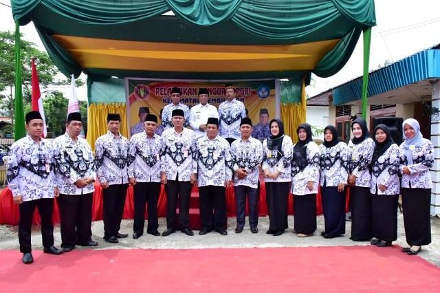 Bupati Inhil Siap Berdiskusi dengan PGRI untuk kemajuan Pendidikan.