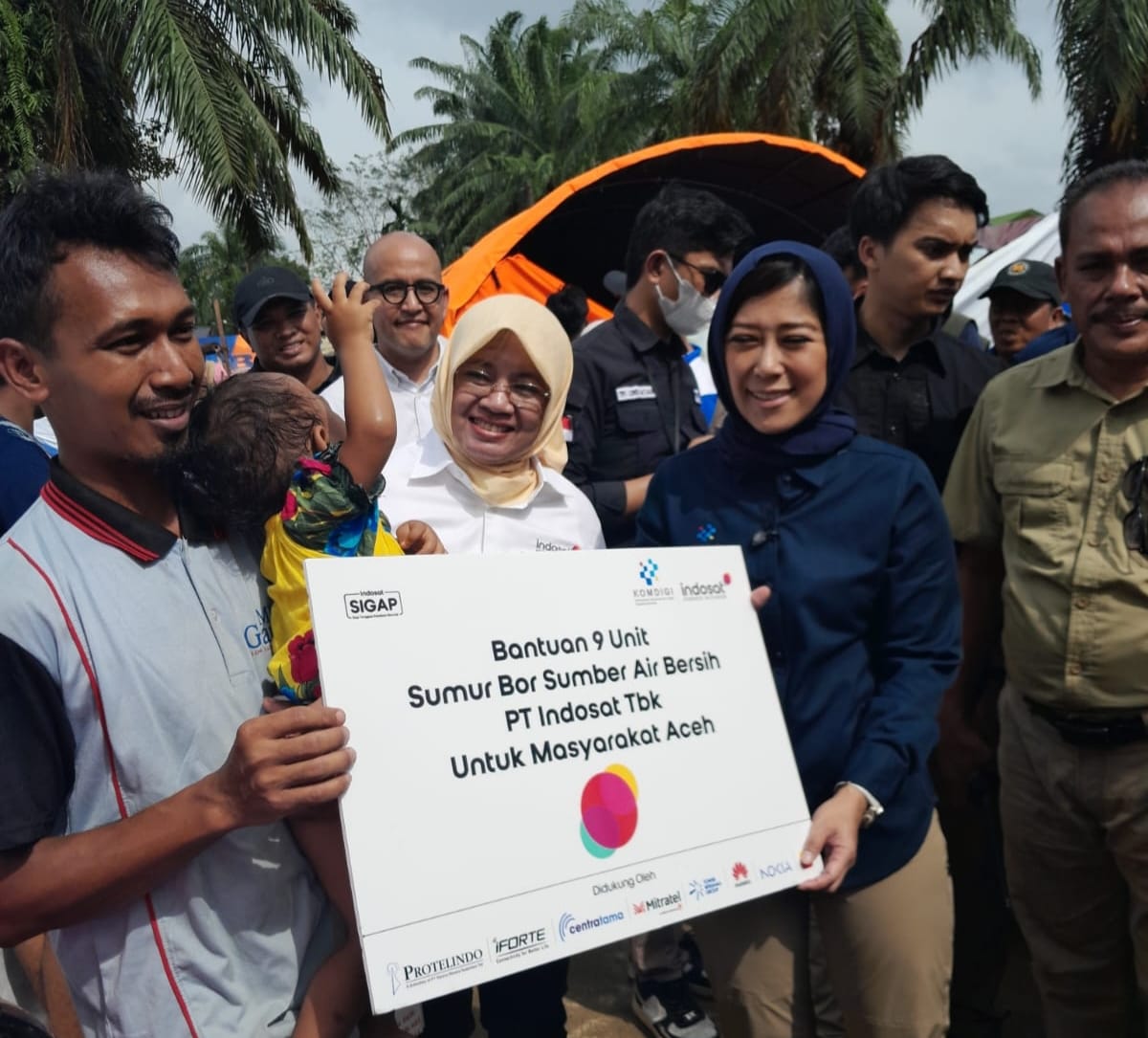 Lebih dari 90 Persen BTS Indosat di Aceh Kembali Beroperasi