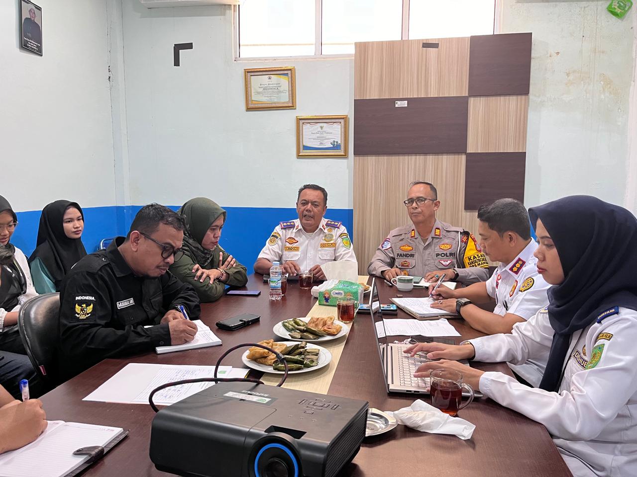 Rapat Forum Lalu Lintas Angkutan Jalan di Indragiri Hilir