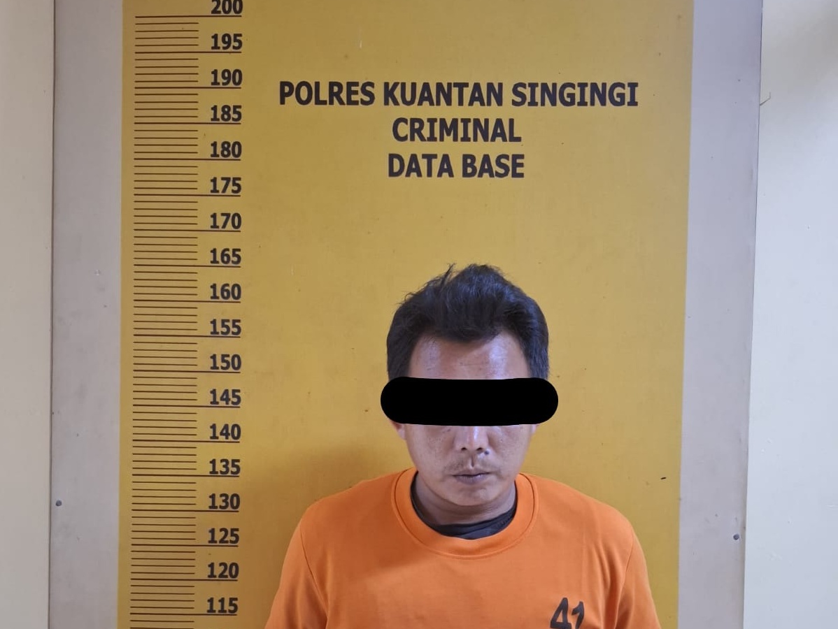 Simpan Sabu di Samping Rumah, Pria di Kuansing Dibekuk Tim Mata Elang