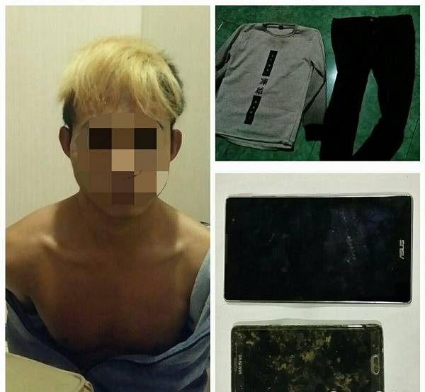 Begini Penampakan CCTV Pelaku Pembunuh Ibu Tiri Vokalis Band The Rain di Hotel Parma Paus Pekanbaru