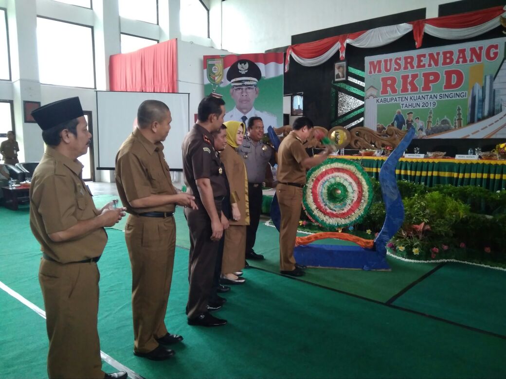Wakil Bupati Kuansing, Buka Musrenbang Tingkat Kabupaten