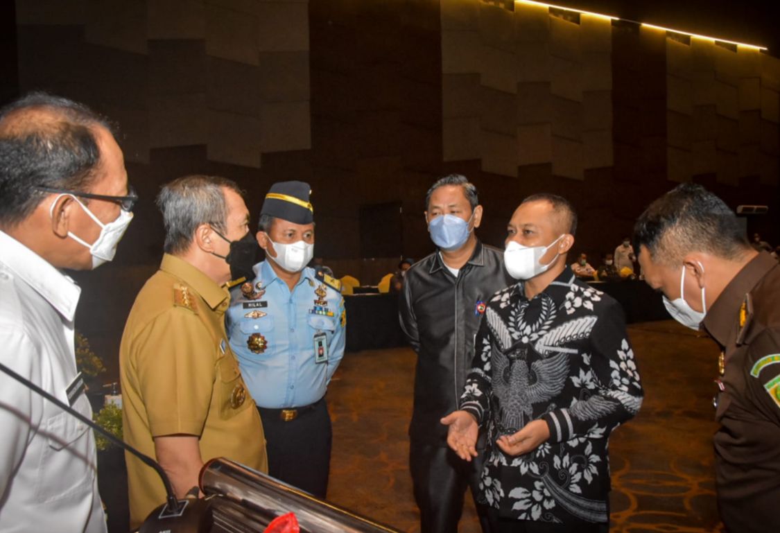 Ikut Rakor Kotan BNN, Wabup Harapkan Bengkalis Berdiri BNK dan Pos Penjagaan