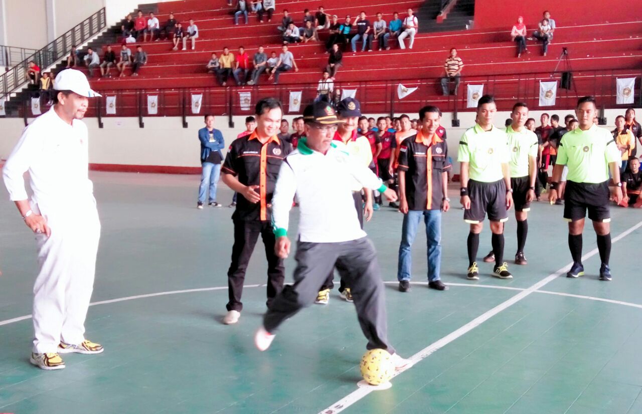 Futsal Championship PWI Cup Inhil 2017 Resmi Digelar