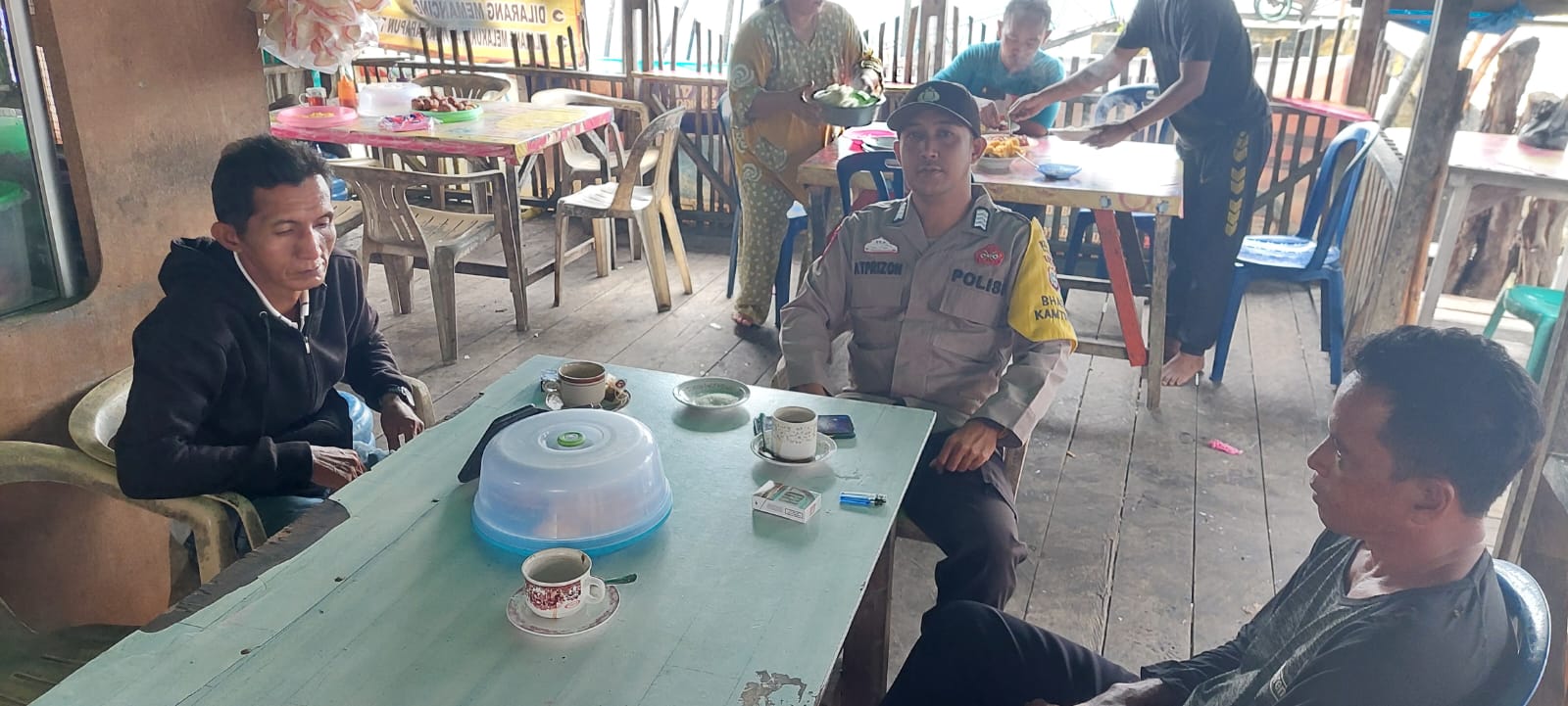 Polsek Teluk Belengkong Terapkan Cooling System di Desa Tinggal Rahayu