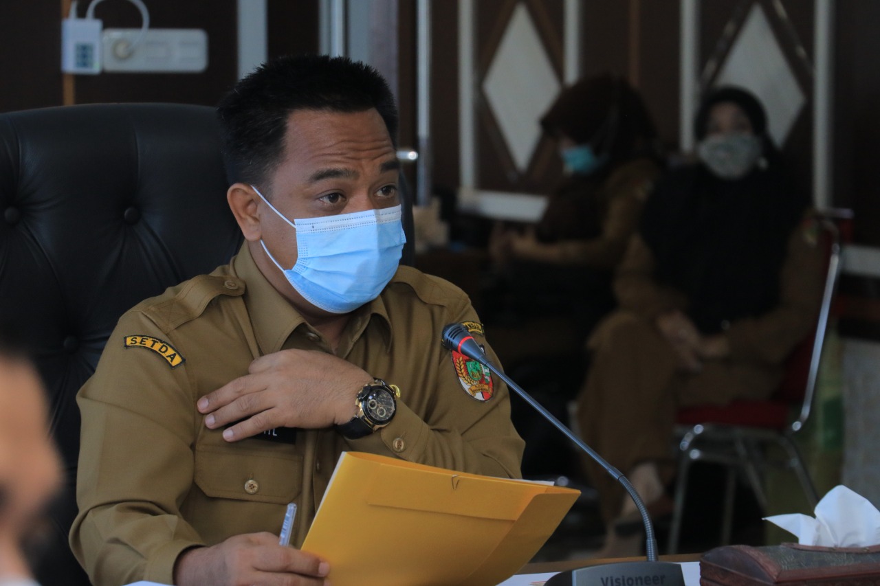 Sekdako Pekanbaru Minta Satgas Covid-19 Maksimalkan Pengawasan Pasar Kaget