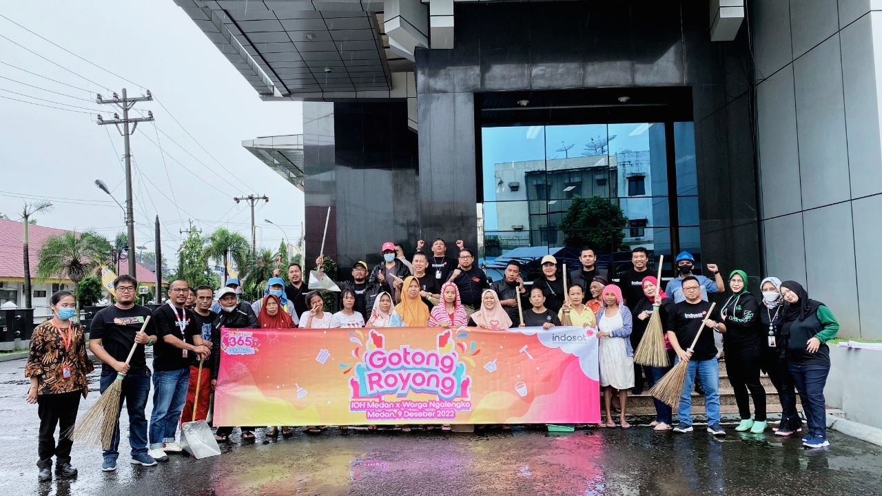 IOH Region Sumatera Gelar Kerja Bakti di Enam Kota