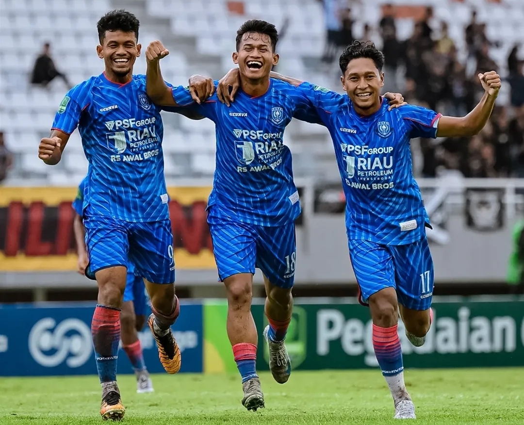 Taklukkan Sriwijaya FC 2-5, PSPS Bawa Pulang Tiga Poin dari Palembang
