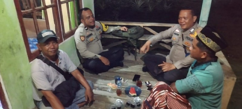 Polsek Pulau Burung Laksanakan Patroli Dialogis untuk Pastikan Keamanan Wilayah