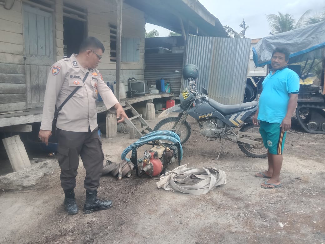 Kapolsek Langgam Tingkatkan Kewaspadaan Karhutla Jelang Pilkada