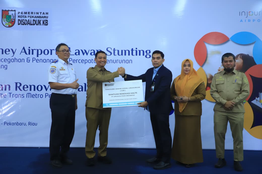 Tanpa APBD, Pemko Pekanbaru Kembali Gaet Swasta Renovasi Halte Bus TMP