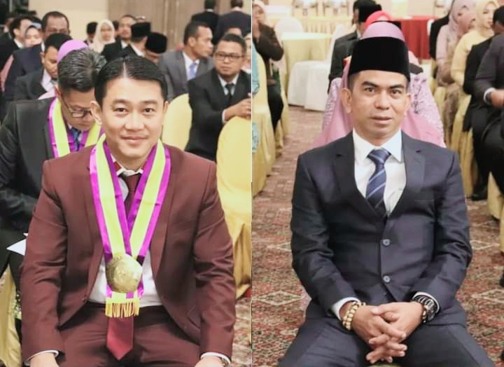 Pimpinan DPRD Riau Ikuti Yudisium Pascasarjana Unilak