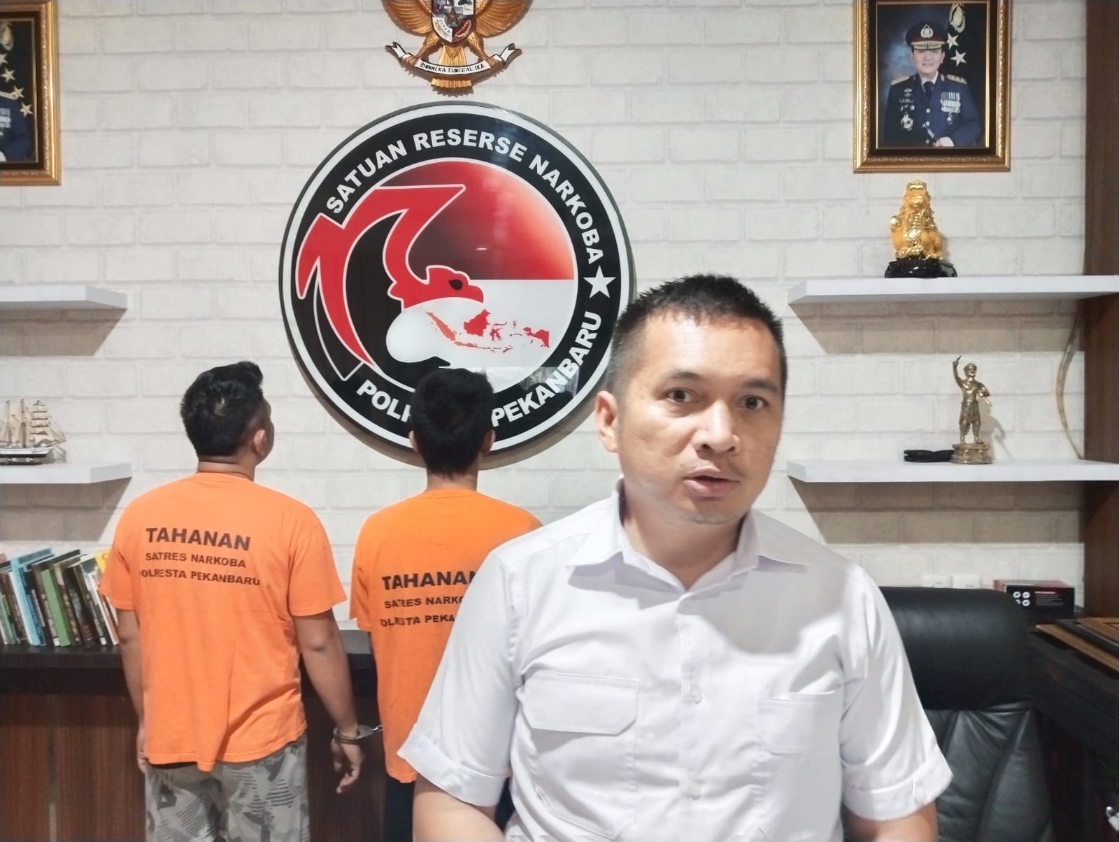 Pengedar Sabu Digulung Tim Opsnal Satnarkoba Polresta Pekanbaru