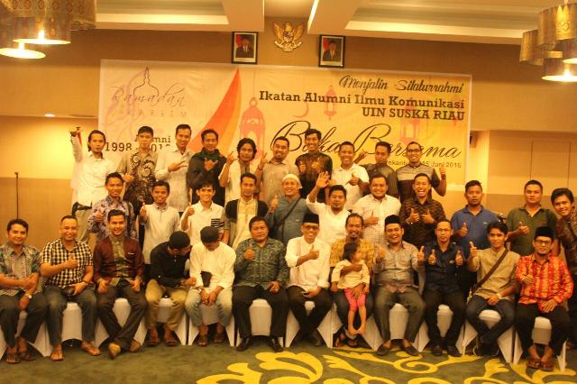 IKA Ilmu Komunikasi UIN Suska Gelar Buka Puasa Bersama