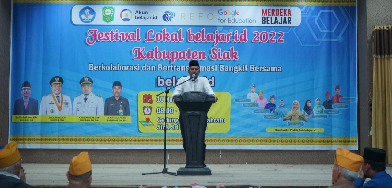 Buka Festival Belajar. id, Alfedri: Program Ini Sejalan Dengan Smart City