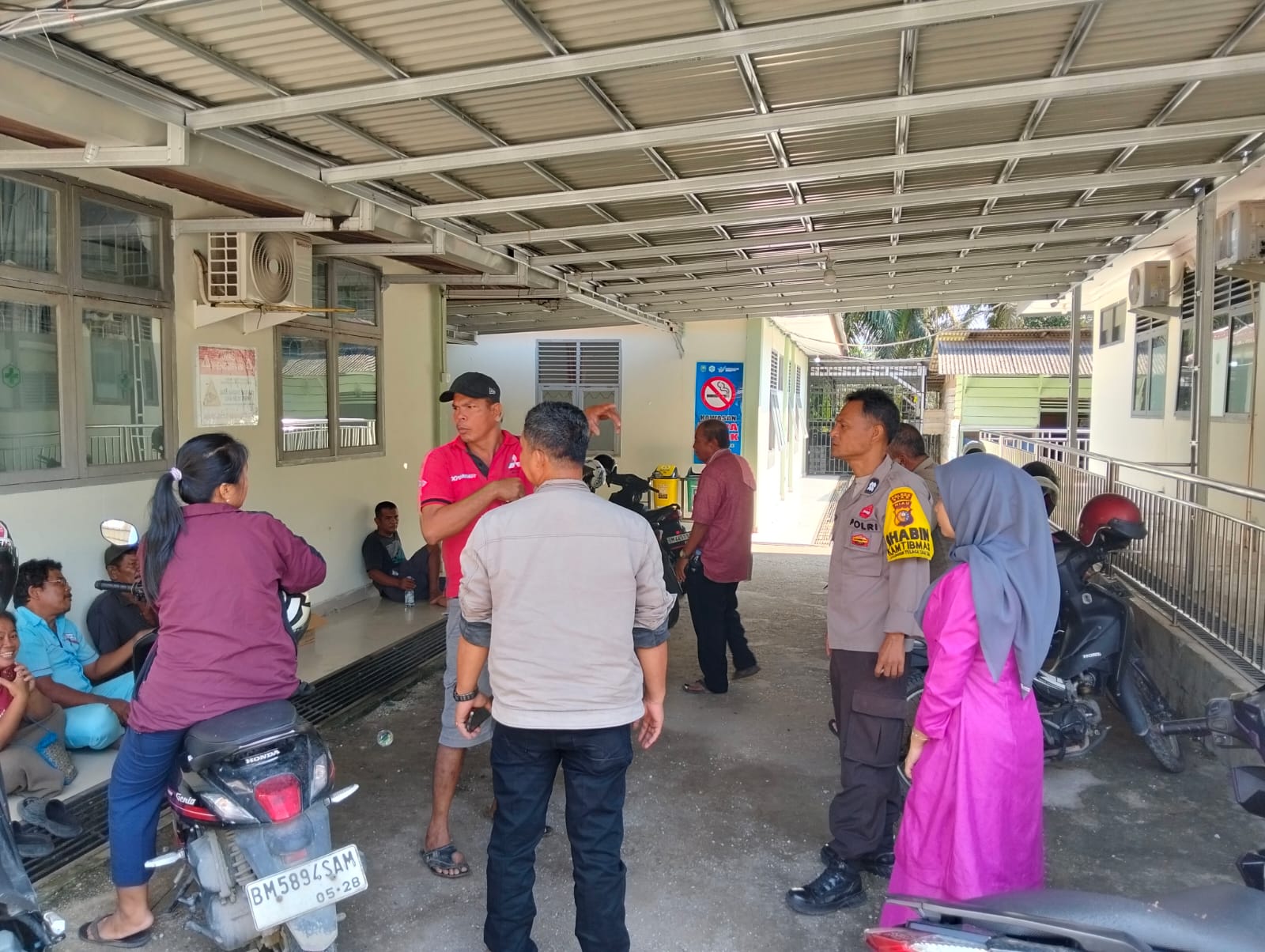 Bhabinkamtibmas Polsek Kandis Ajak Warga Jaga Kerukunan Jelang Pilkada Serentak 2024