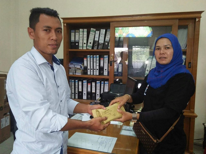 XTC Muda Pekanbaru Serahkan Bantuan Hasil Penggalangan Dana Keposko Peduli Muslim Rohingya