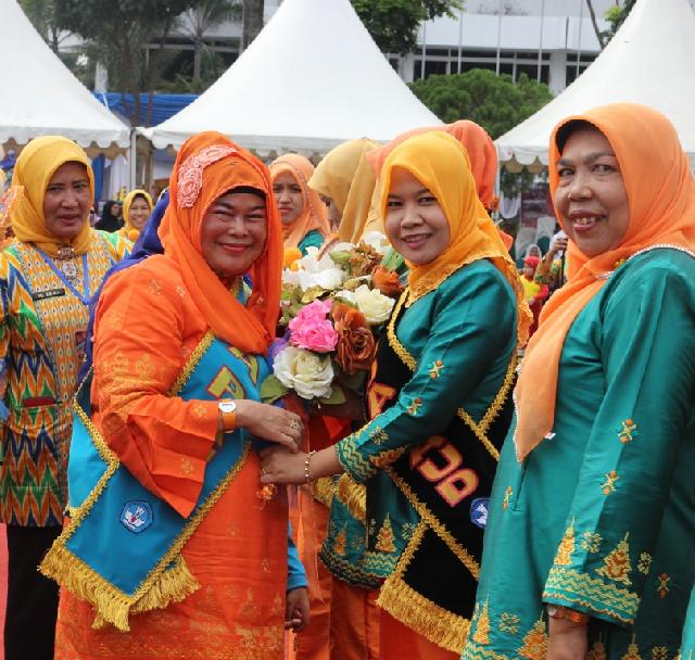 Asmita Firdaus Kukuhkan Bunda PAUD Pekanbaru