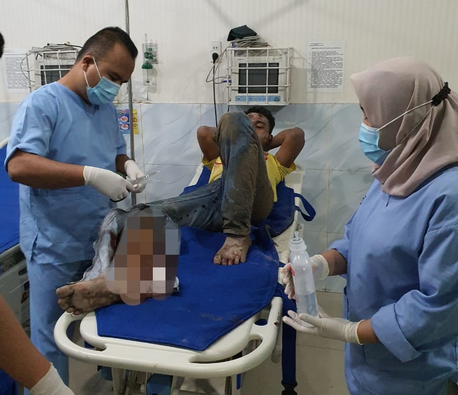 Rampas Sepeda Motor Pakai Golok, Residivis di Pekanbaru di Dor