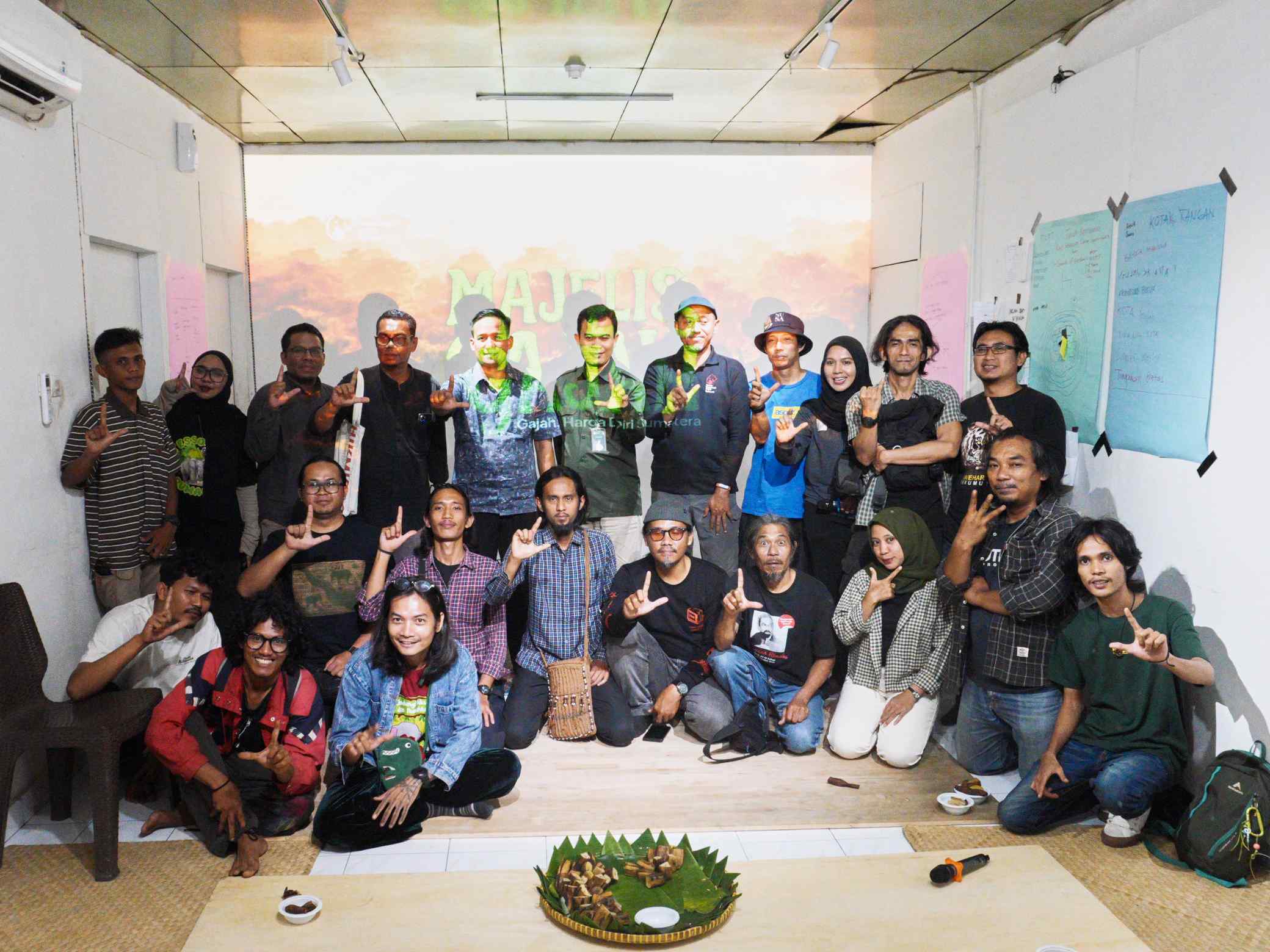 Gajah Harga Diri Sumatera Menggema di Pekanbaru, Seruan Selamatkan Habitat Kian Menguat