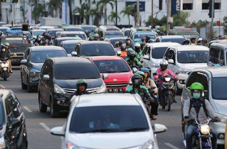 Tak Hanya Jalan Sudirman, Satlantas Juga Rekayasa Lalulintas Dikawasan Tampan Mulai Pukul 20.00 WIB