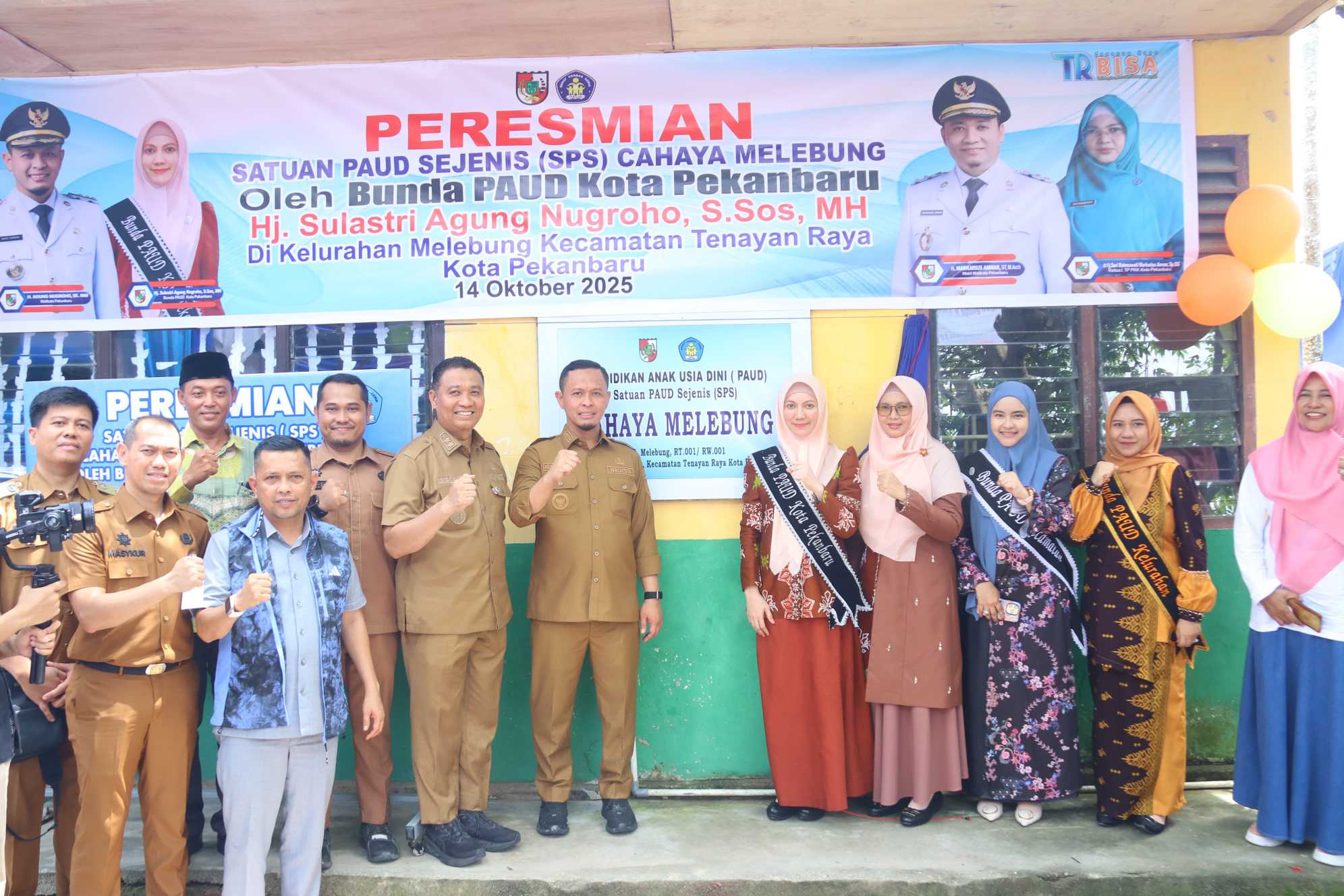 Kunker ke Melebung, Wako Pekanbaru Pastikan Pembangunan Infrastruktur Merata Hingga Pelosok