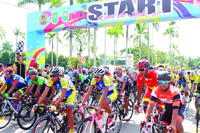 Etape II TdS Dilepas Kapolres Siak