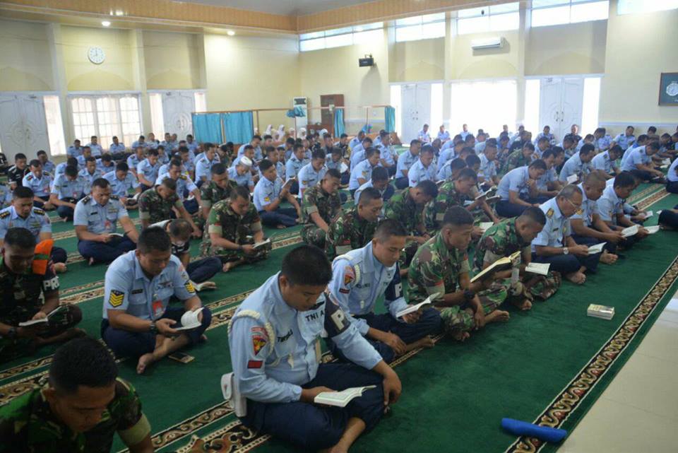 Sukses Adakan Bidogesit dan Riau Dirgantara Expo, Lanud Rsn Pekanbaru Doa Bersama