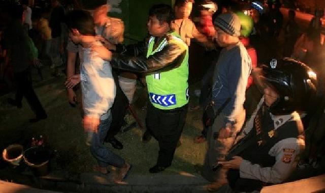 Polresta Pekanbaru Kepung Lokasi Balapan Liar