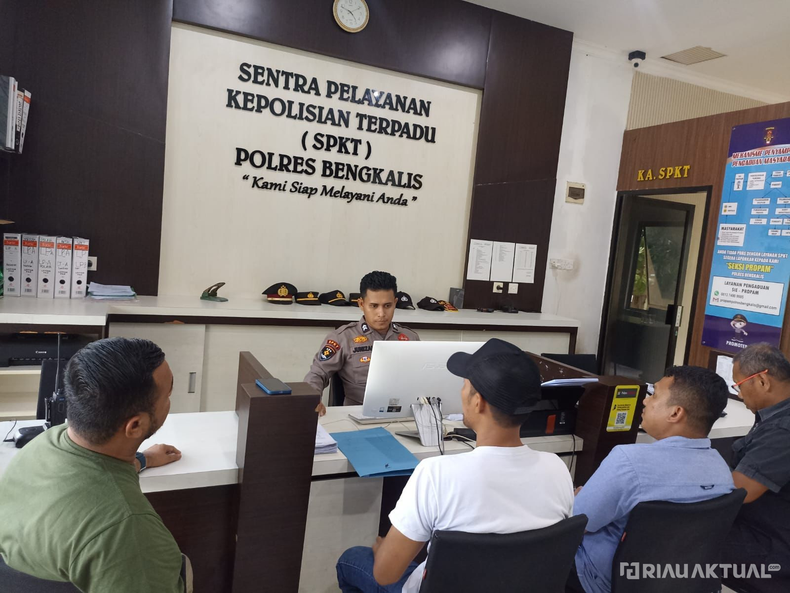 Ketua PWI Bengkalis Laporkan Penasehat Hukum Ketua DPRD ke Polisi