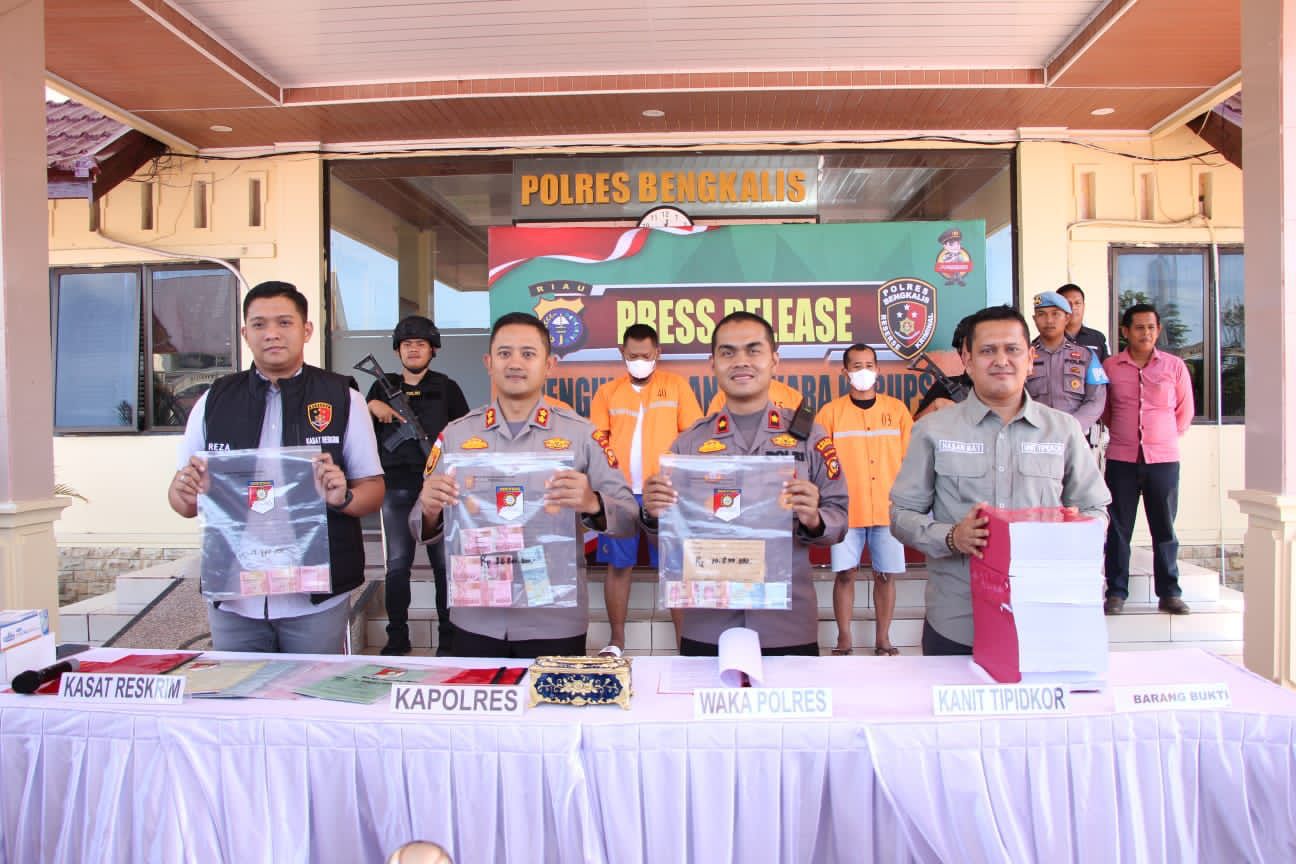 4 PNS di KPU Bengkalis Diduga Korupsi Dana Hibah Rp 4,5 M