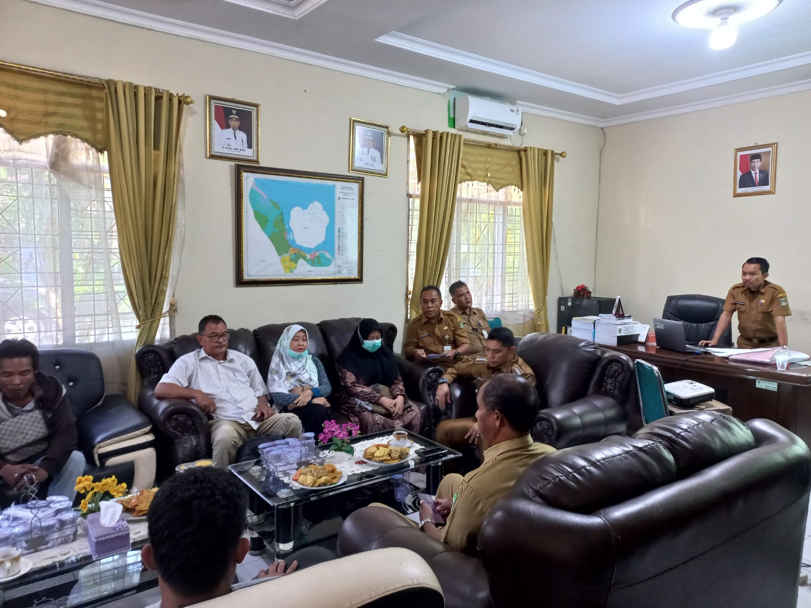 Polsek Sungai Sembilan Sosialisasi Bahaya Hoax dan Isu Sara Jelang Pemilu