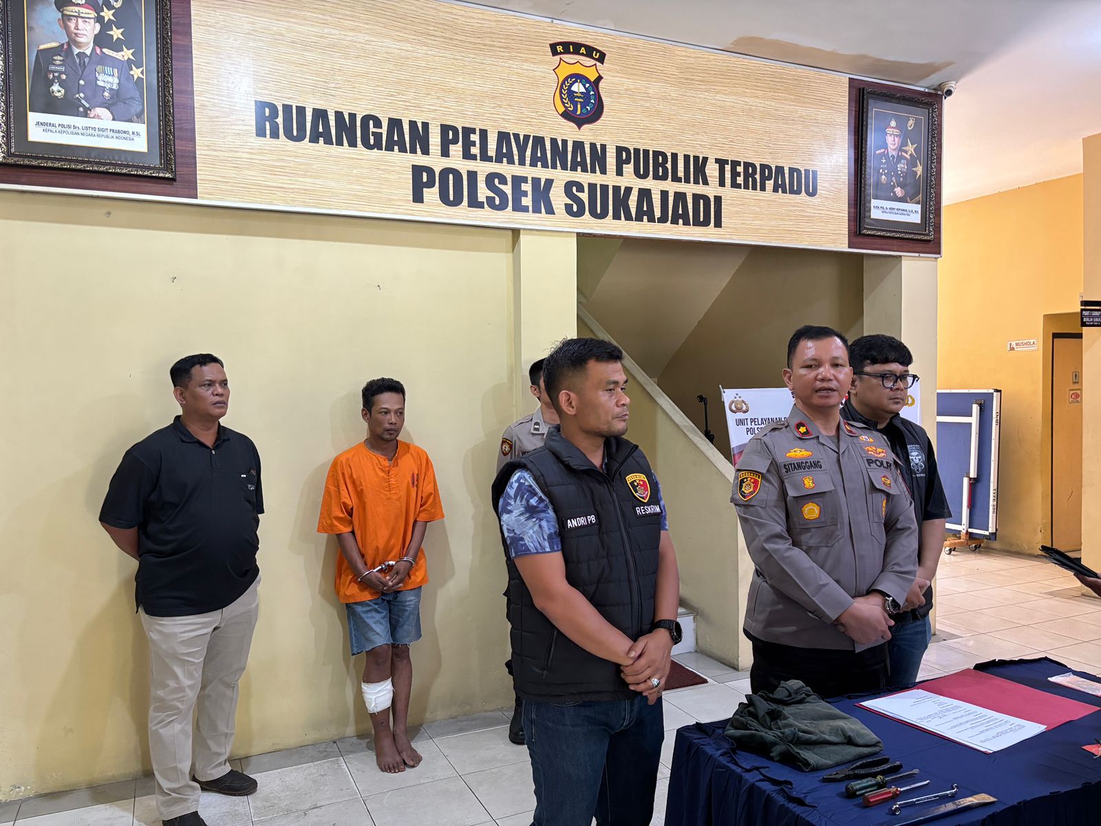 Lima Kali Beraksi di Pekanbaru, Residivis Curanmor Ditembak Polisi