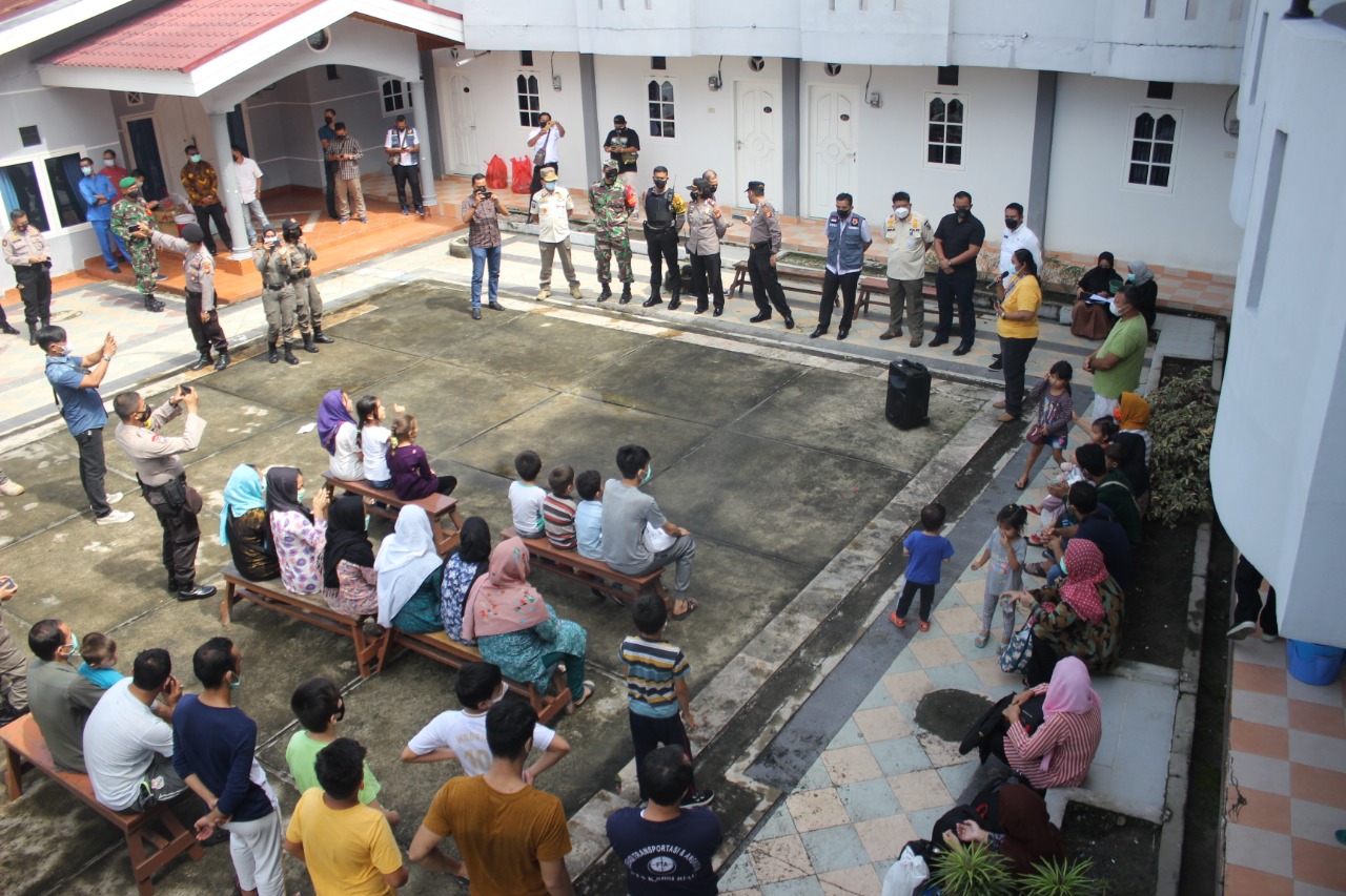 Ada 917 Imigran Tersebar di 8 Lokasi Penampungan di Pekanbaru