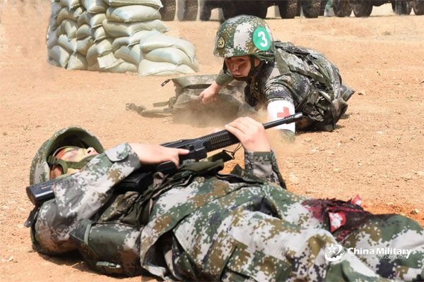 Bersiap Hadapi Situasi Perang, 300 Perawat Militer China Latihan Pendaratan di Pulau