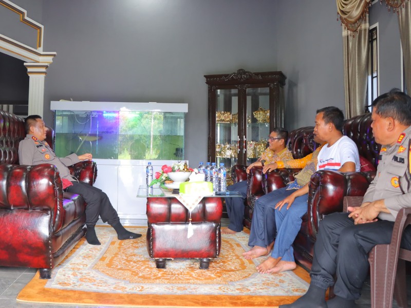 Kapolres Rohil Sampaikan Pesan Pilkada Damai: Cooling System kepada Tokoh Masyarakat