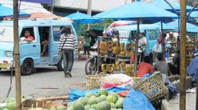 Dinas Pasar Pekanbaru Kewalahan Atur Pedagang Temporer