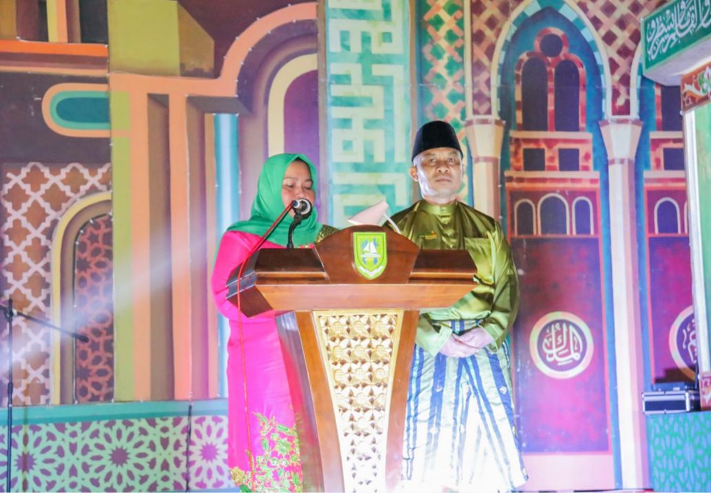 Buka MTQ ke IV Tingkat Kecamatan Talang Muandau, Kasmarni Sampaikan Pentingnya Peran Orangtua