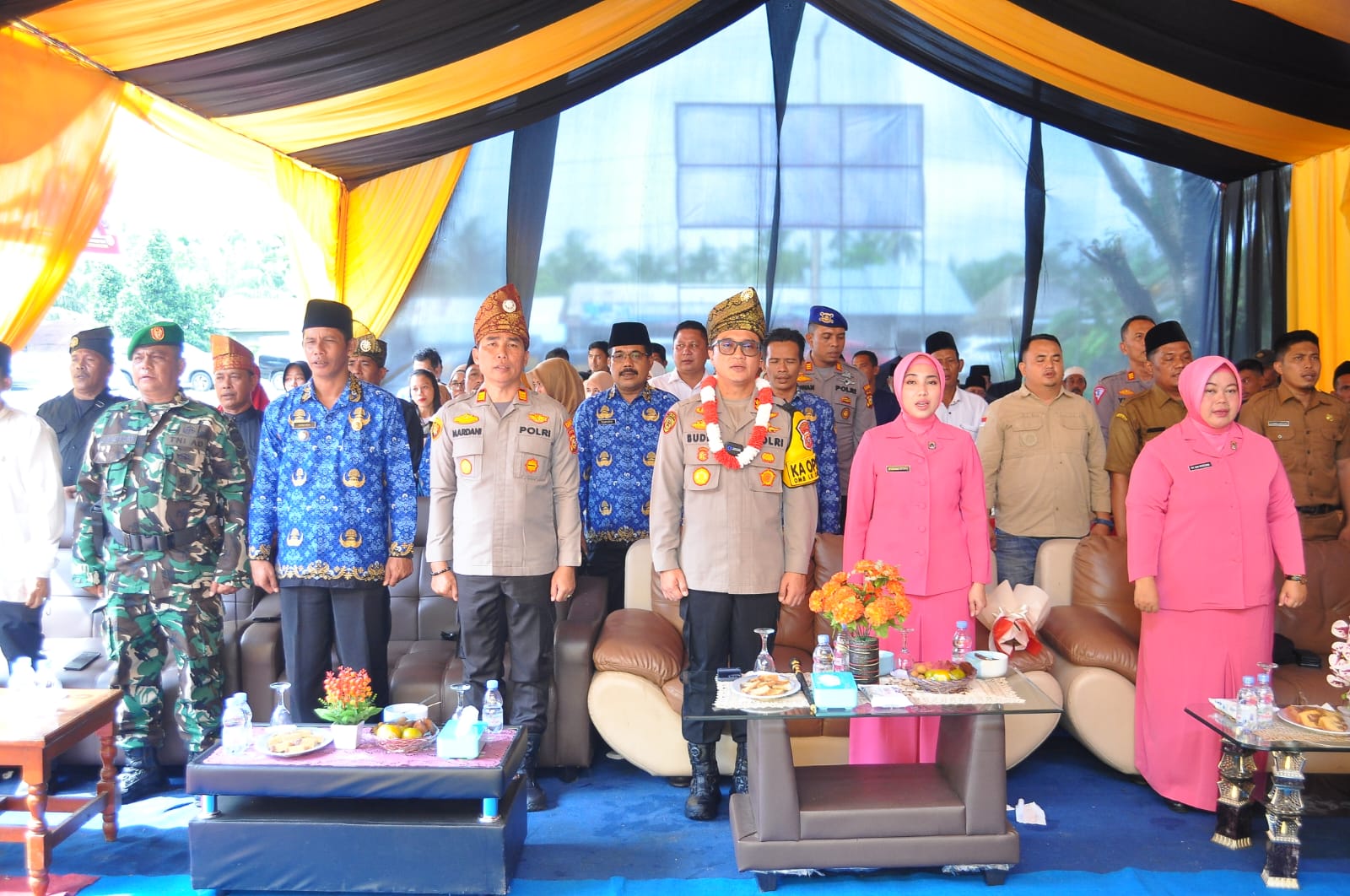 Begini Arahan Kapolres Inhil ke Personel Polsek Kempas