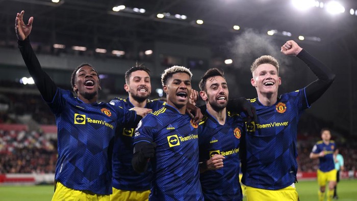 Brentford Vs MU: Setan Merah Menang 3-1