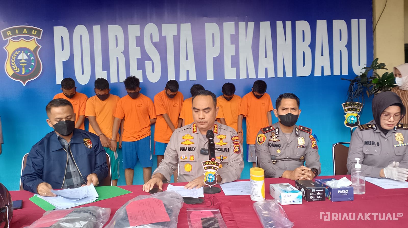 Aniaya Korban Hingga Buta, Komplotan Geng Motor Diringkus Polisi