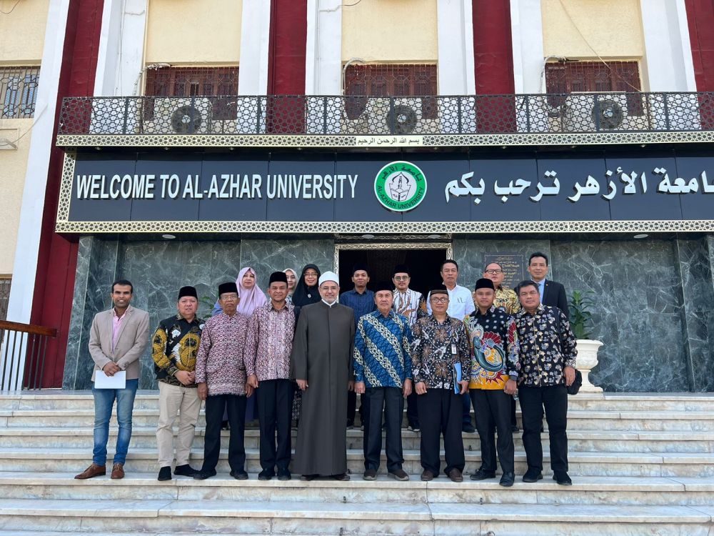 Gubri Syamsuar Jajaki Kerjasama dengan Universitas Al-Azhar