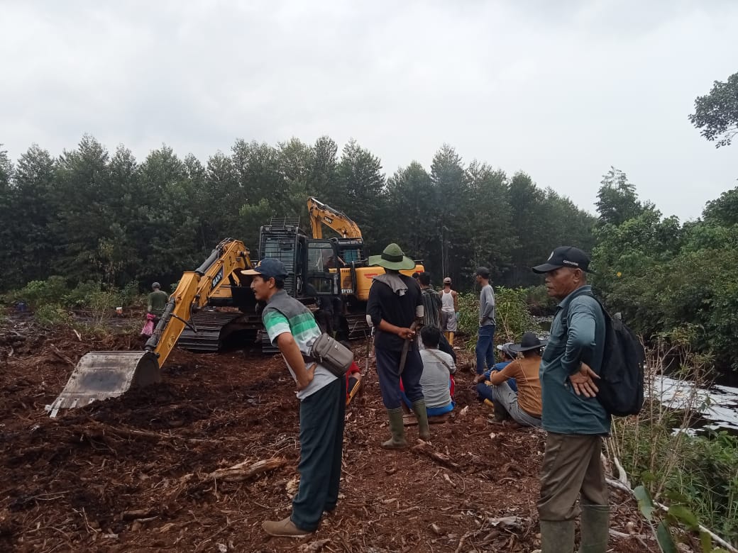 Masyarakat Kesulitan Menghentikan Penguasaan Lahan oleh PT. SRL