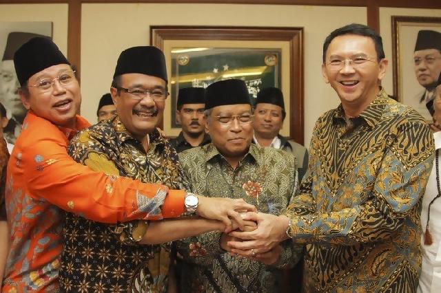 Hasil quick count mengejutkan tim Ahok-Djarot
