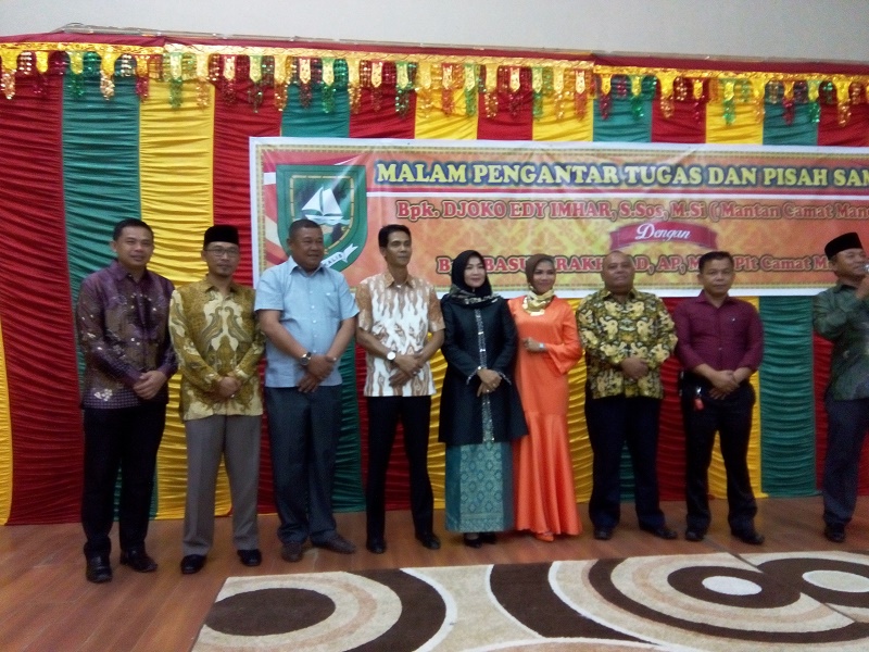Malam Pengantar Tugas Dan Pisah Sambut Camat Mandau